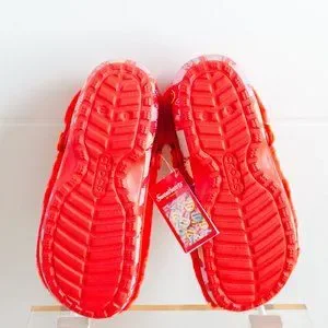 Crocs Classic Sweethearts Fur Sure Red Men 12 Valentine\'s Candy Collab New CROCS | Shoes | Crocs Classic Sweethearts Fur Sure Red Men 2  main image 3